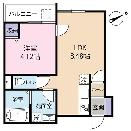 Imperial今博多の物件間取画像